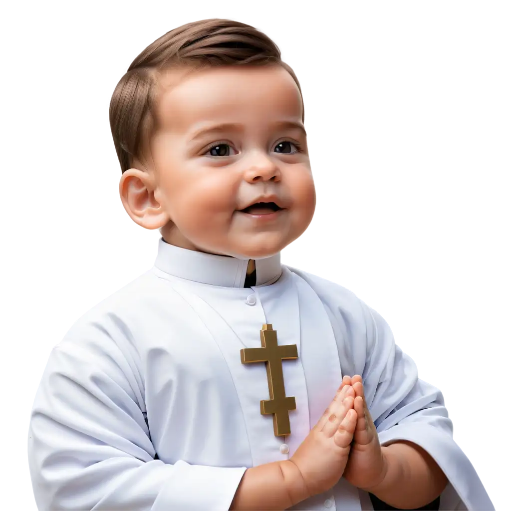 A baby priest