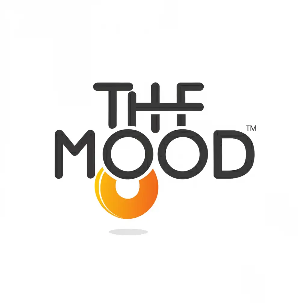 a logo design,with the text "MOOD", main symbol:The Mood,Moderate,clear background
