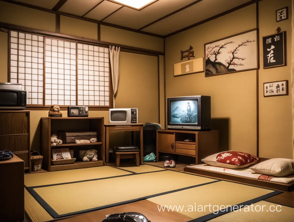 Комната японского мальчика
