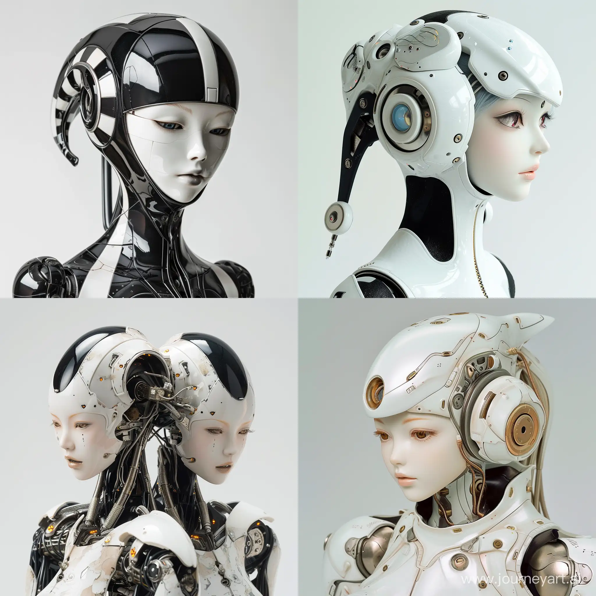 Hajime sorayama. Futuristic robot women. Fashion bid doll. 