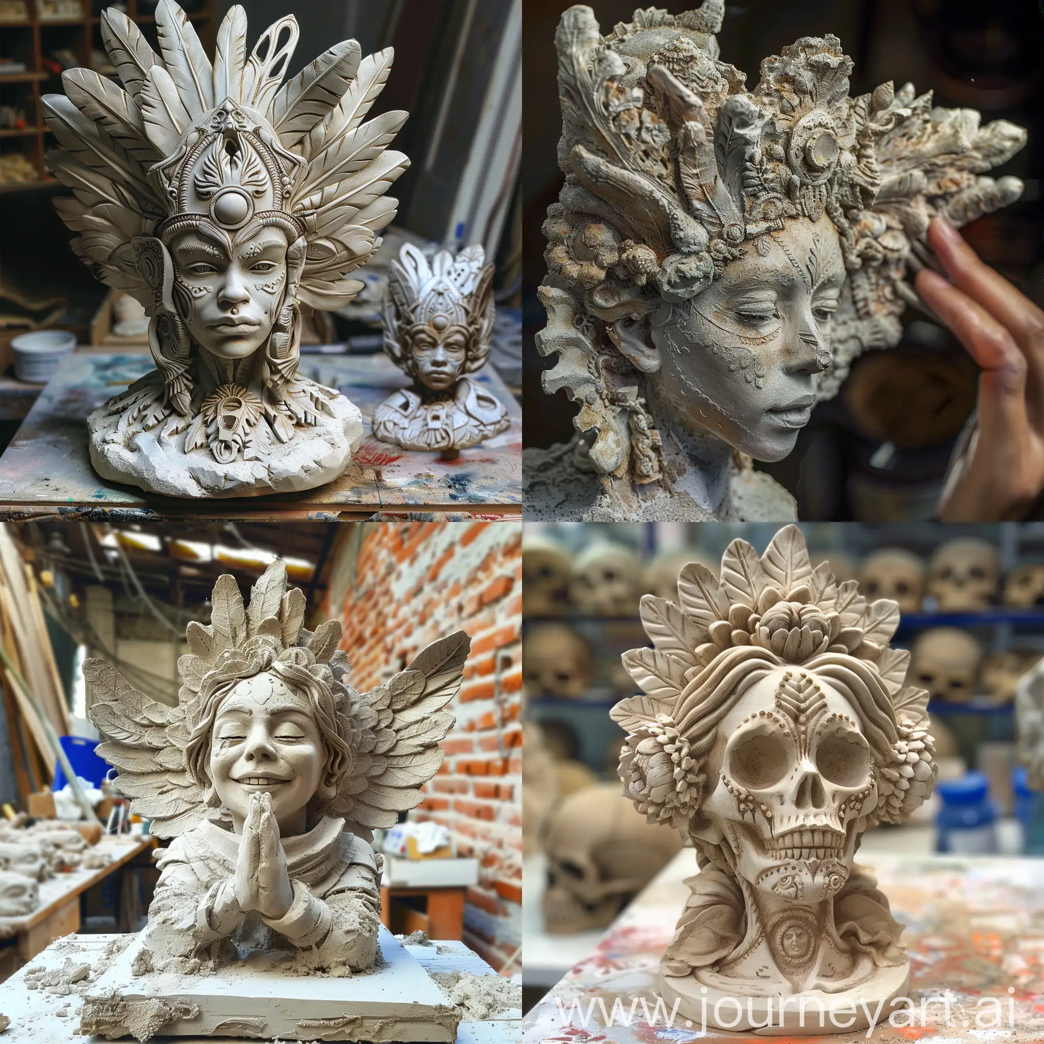 Sculpting-the-Anima-de-Sayula-StepbyStep-Guide-to-Creating-a-Mystical-Sculpture