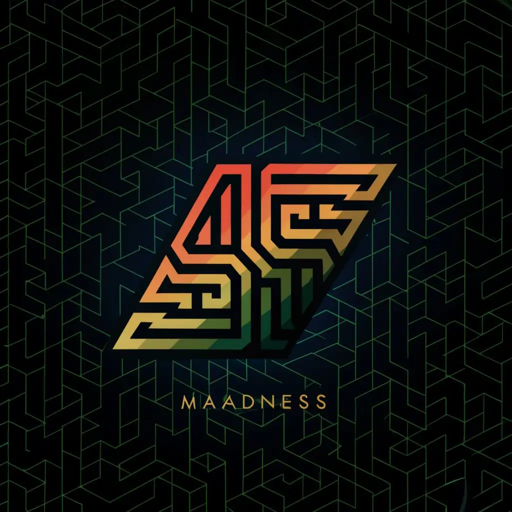 a logo design,with the text "A9", main symbol:madness,complex,be used in Entertainment industry,clear background