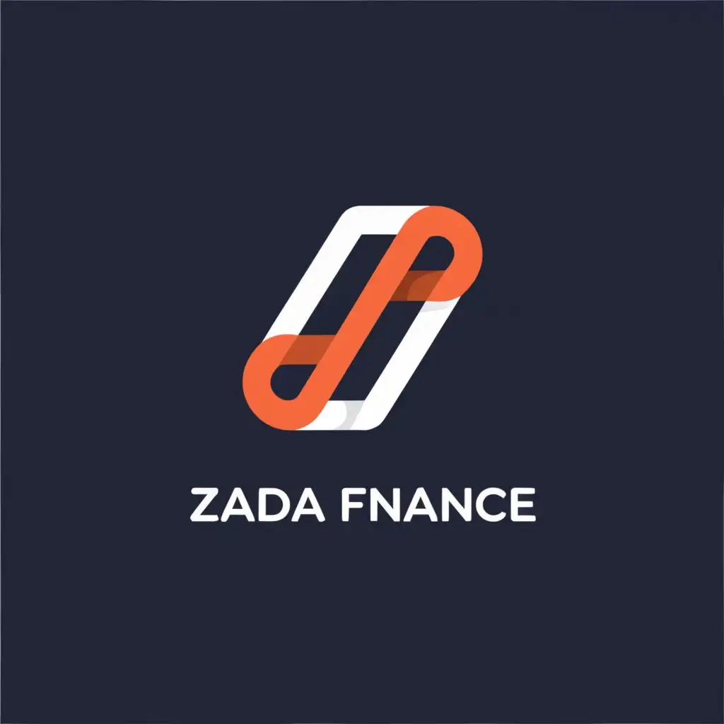 a logo design,with the text "ZADA FINANCE", main symbol:Z,Moderate,be used in Finance industry,clear background