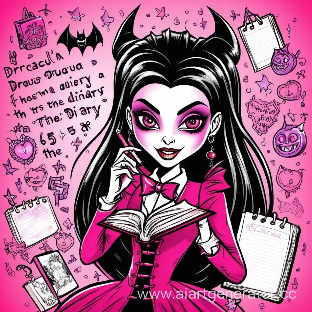 Draculaura-Receives-a-Perfect-5-in-Her-Diary