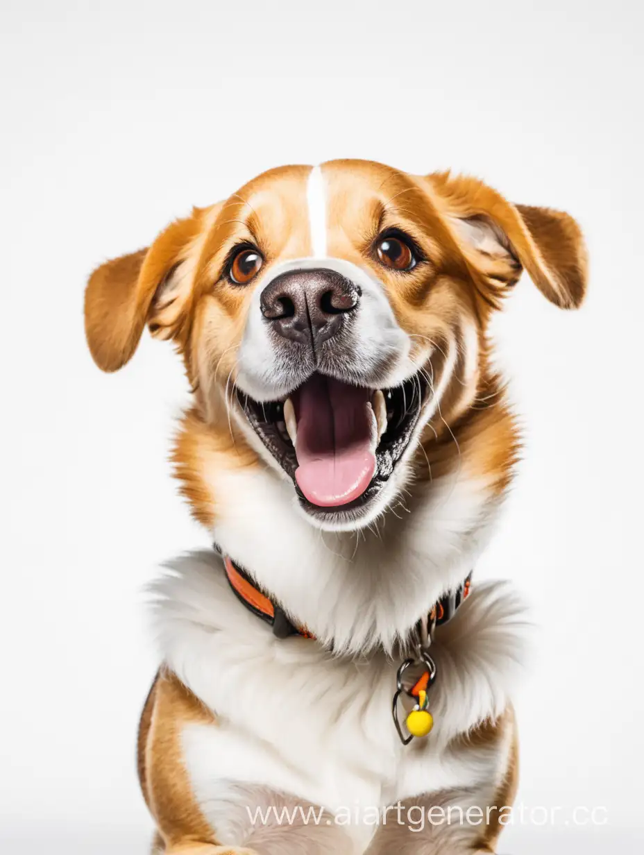 Joyful-Canine-Delight-on-a-Clean-Canvas
