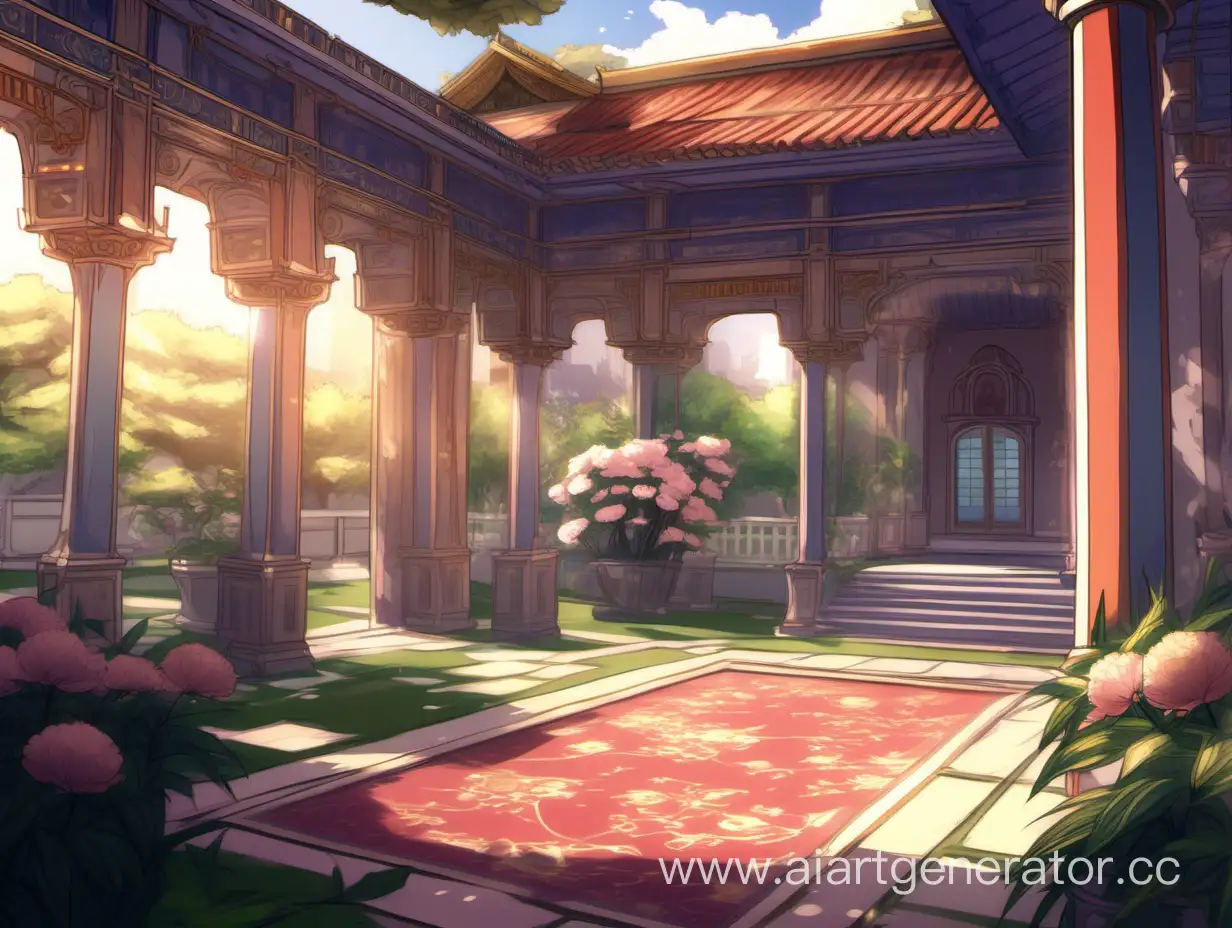 Enchanting-Blooming-Garden-View-in-The-Arcana-Style