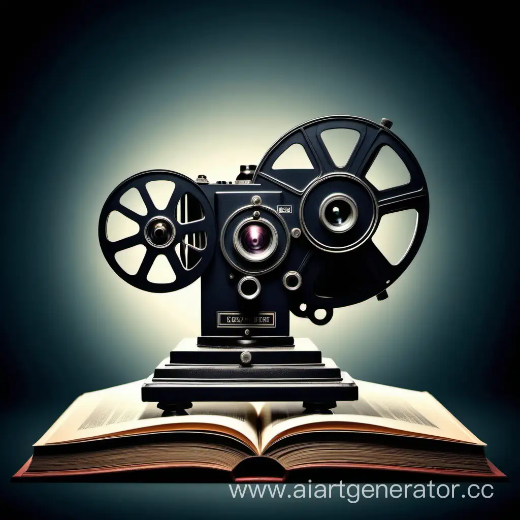 Vintage-Movie-Projector-Logo-Design