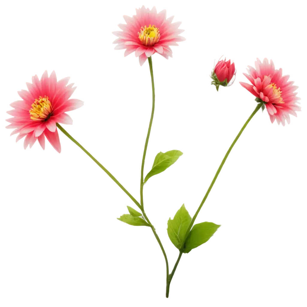 Exquisite-Dahila-Flower-PNG-Captivating-Digital-Floral-Artwork-for-Versatile-Application