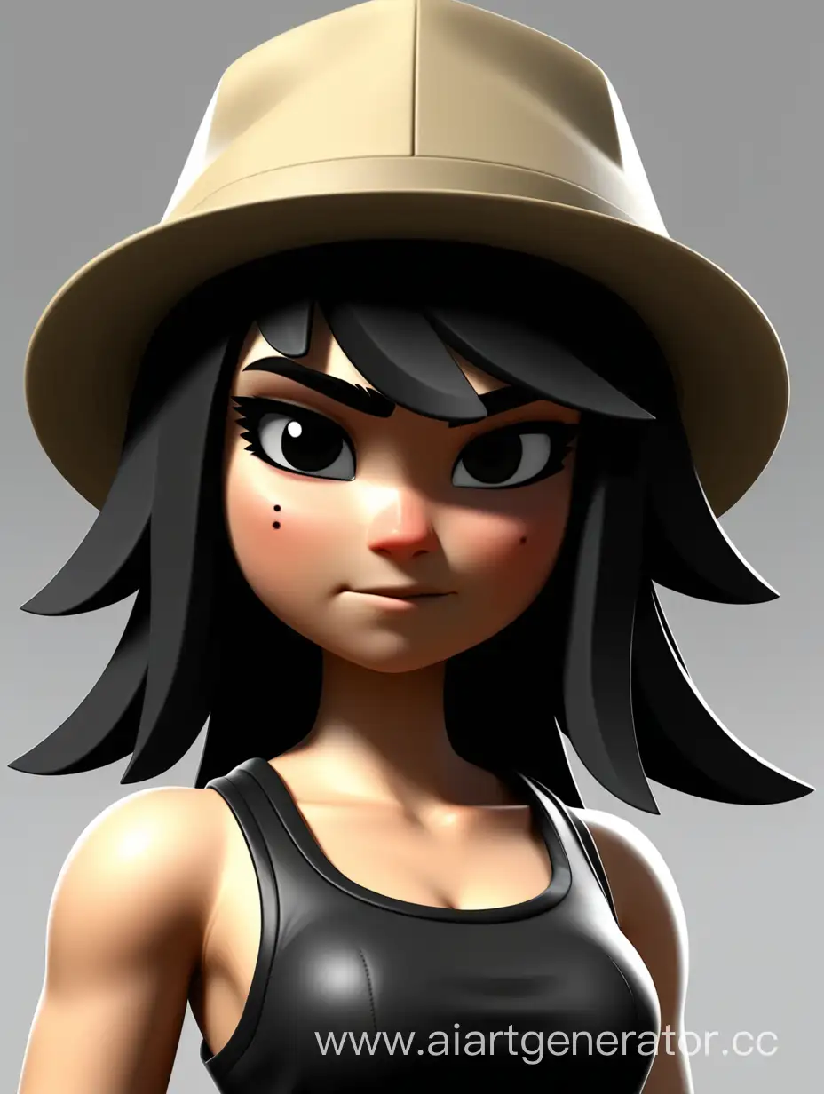 cute girl with black hair and cute face anima Roblox with a hat and a black seal on his head combat roblox is realisticA roblox with a hat and a black seal on its head is a roblox In a dressIn a dress
