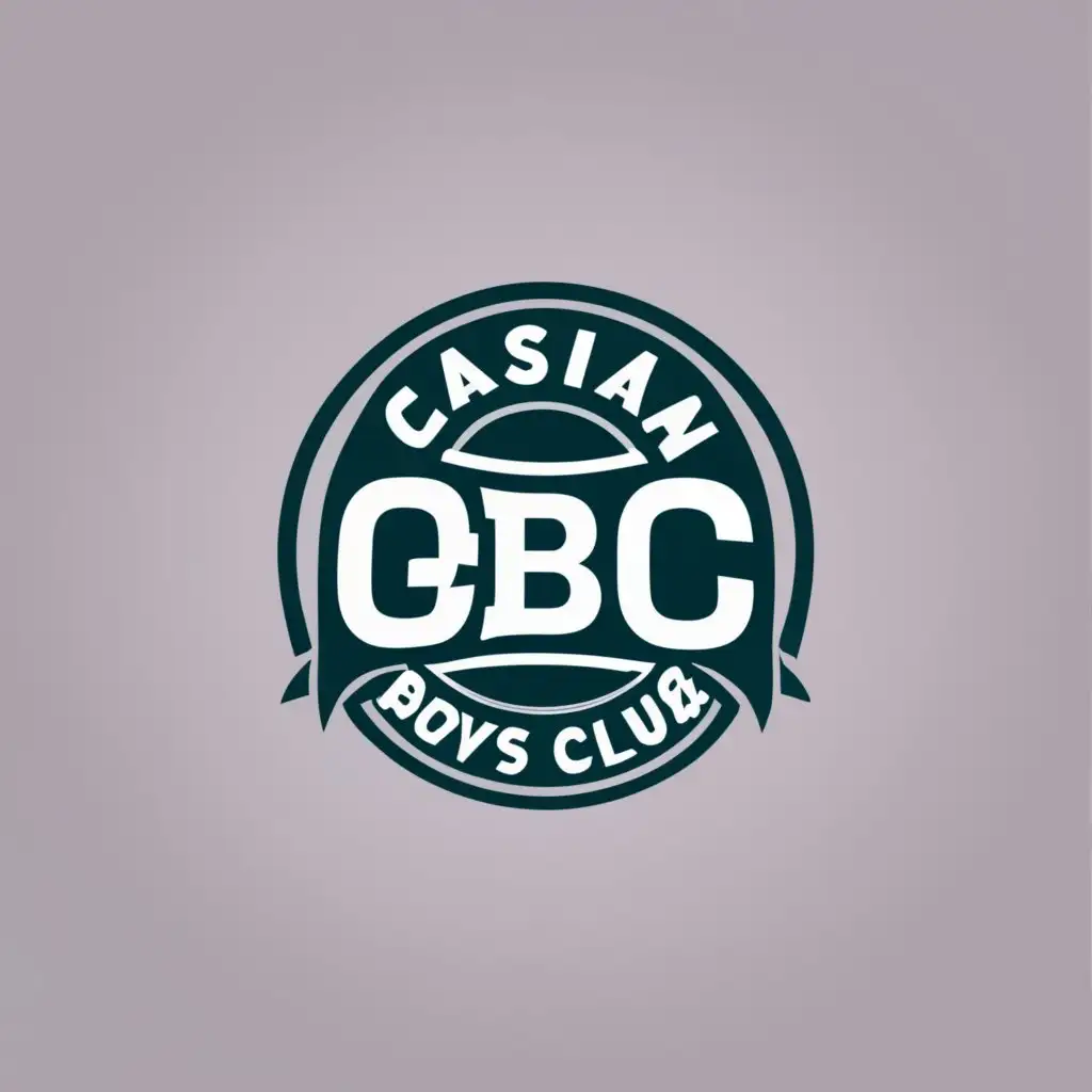 logo, CBC, with the text "Caspian Boys Club", typography, be used in Sports Fitness industry