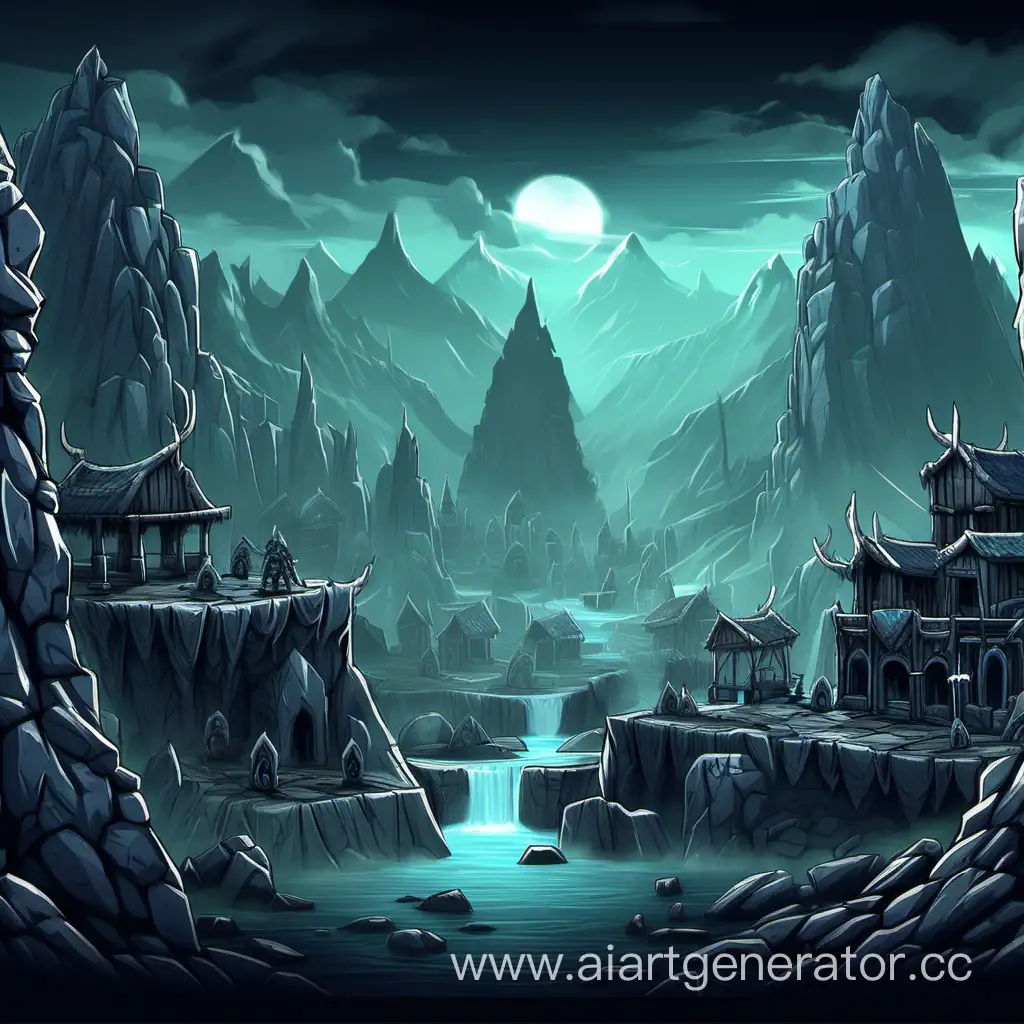 helheim, background, 2D game