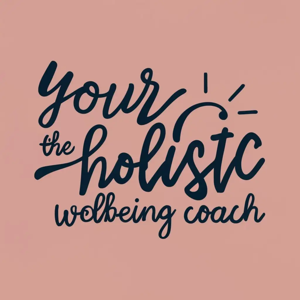 logo, only text, with the text "YourHolisticWelbeingCoach", typography, be used in Education industry