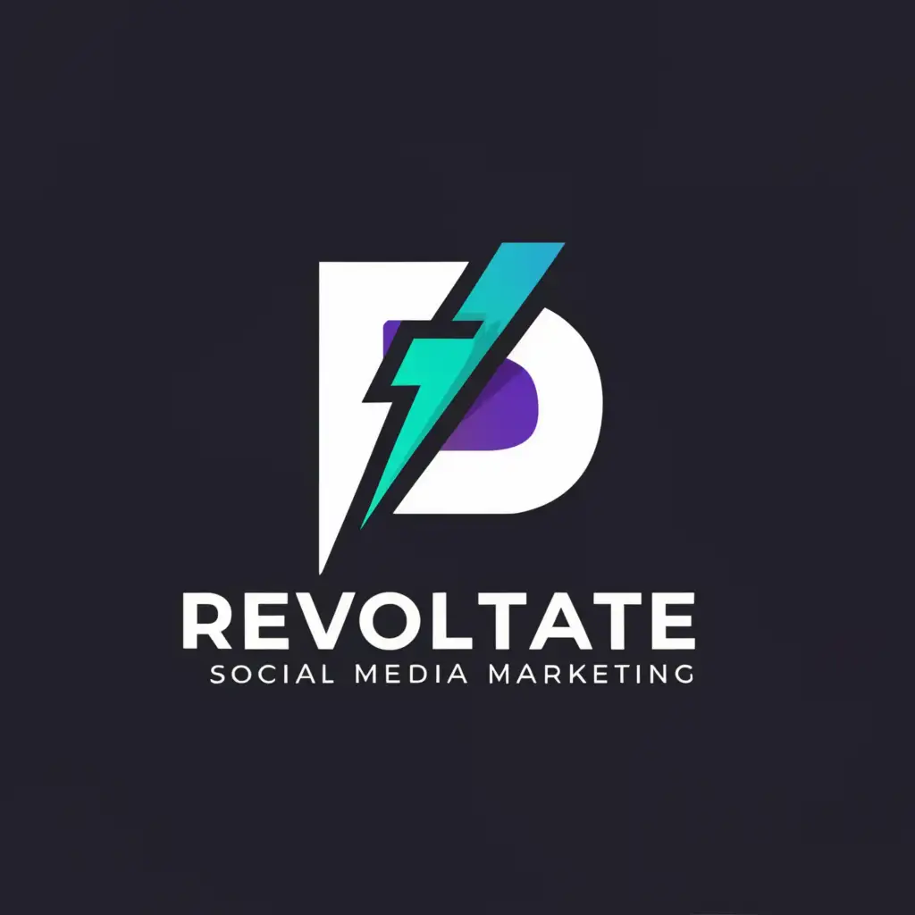 a logo design,with the text "Biz Revolution Social media marketing", main symbol:DN

,Moderate,be used in Internet industry,clear background