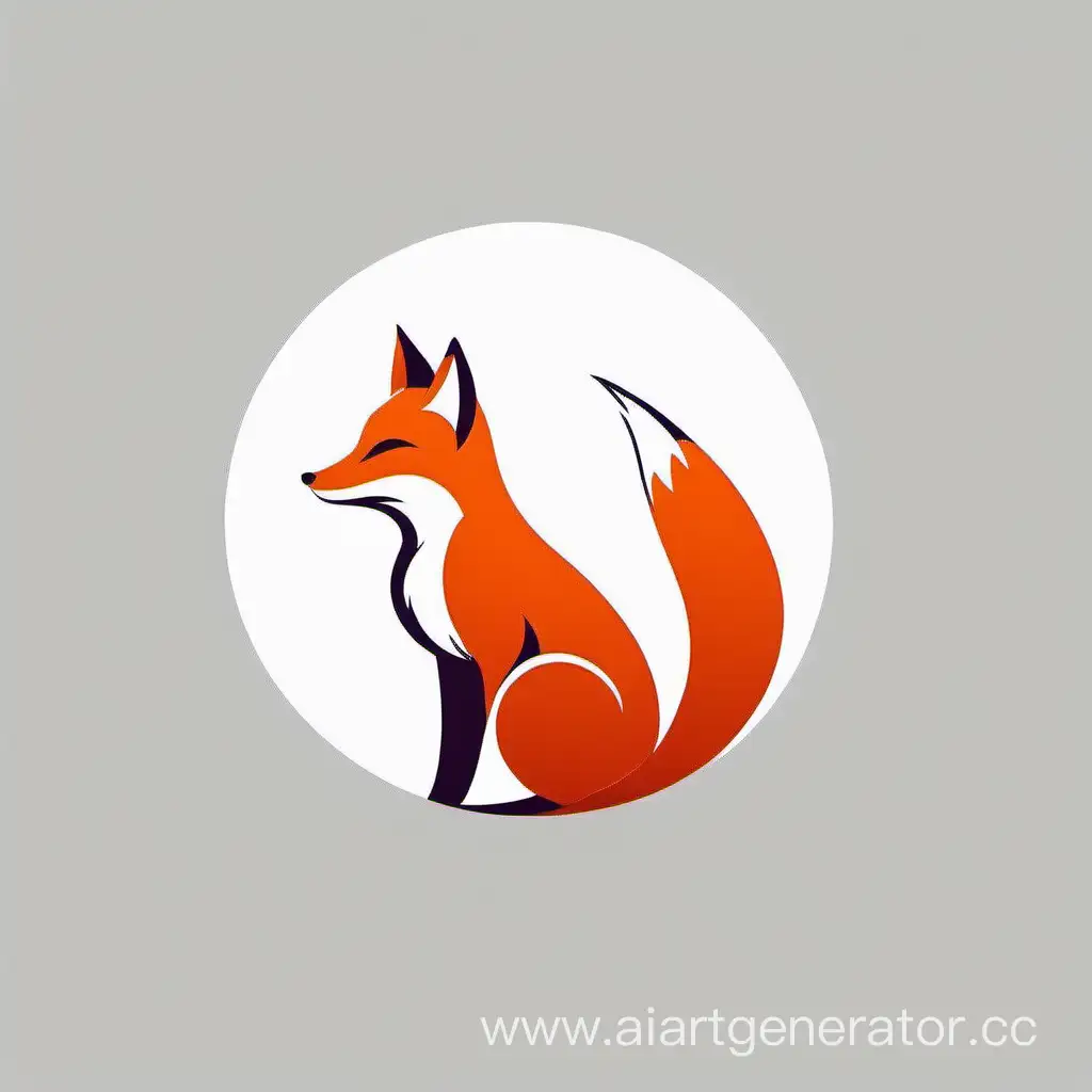 Minimalist-Fox-Logo-Design-in-Monochrome