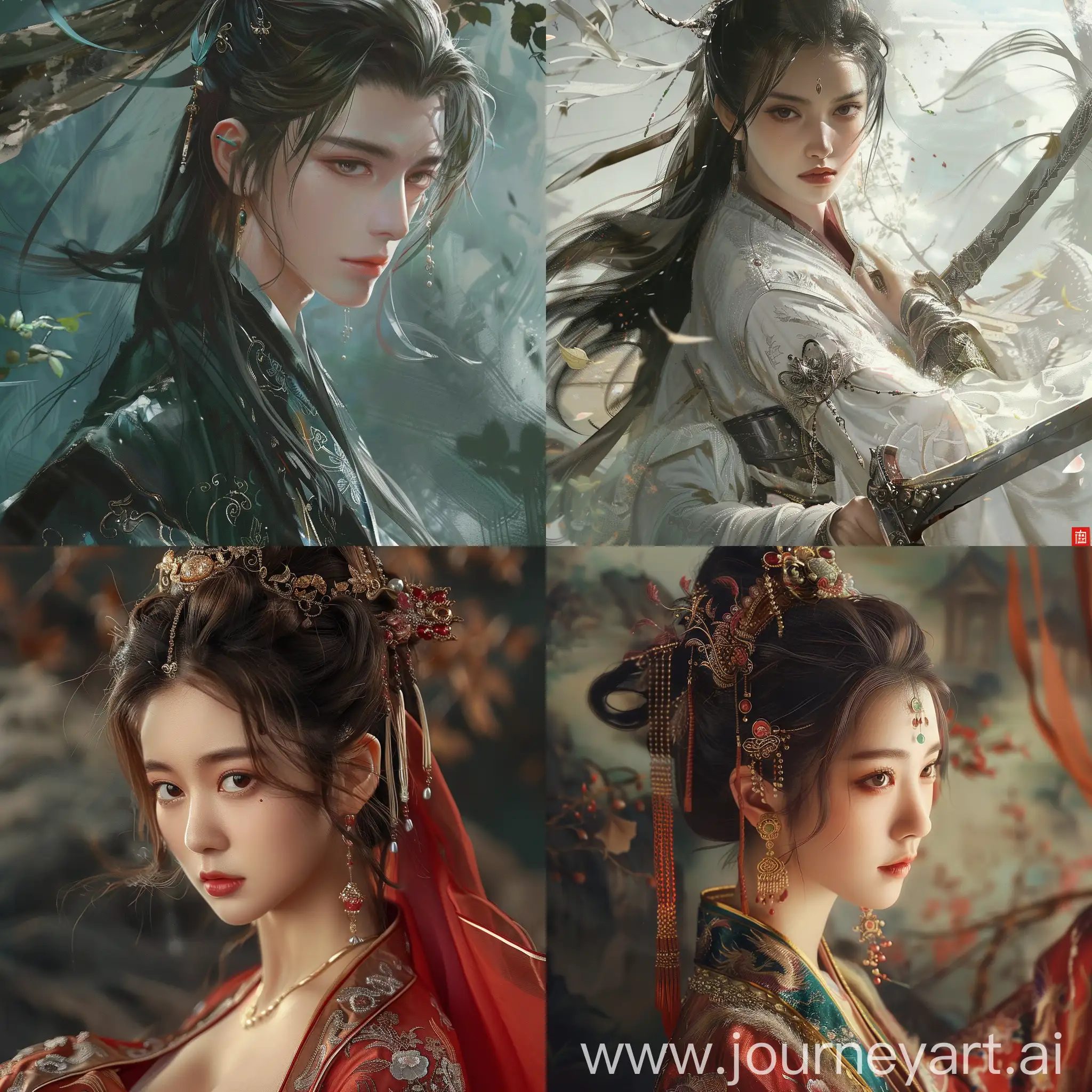 Fengshen-Bang-Mythological-Characters-in-Traditional-Style-Artwork