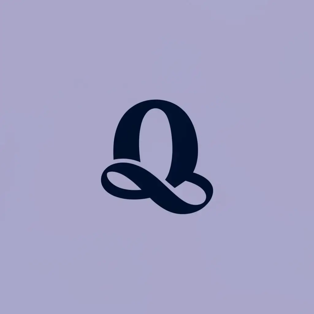 logo, Q, with the text "Q", typography, be used in Entertainment industry