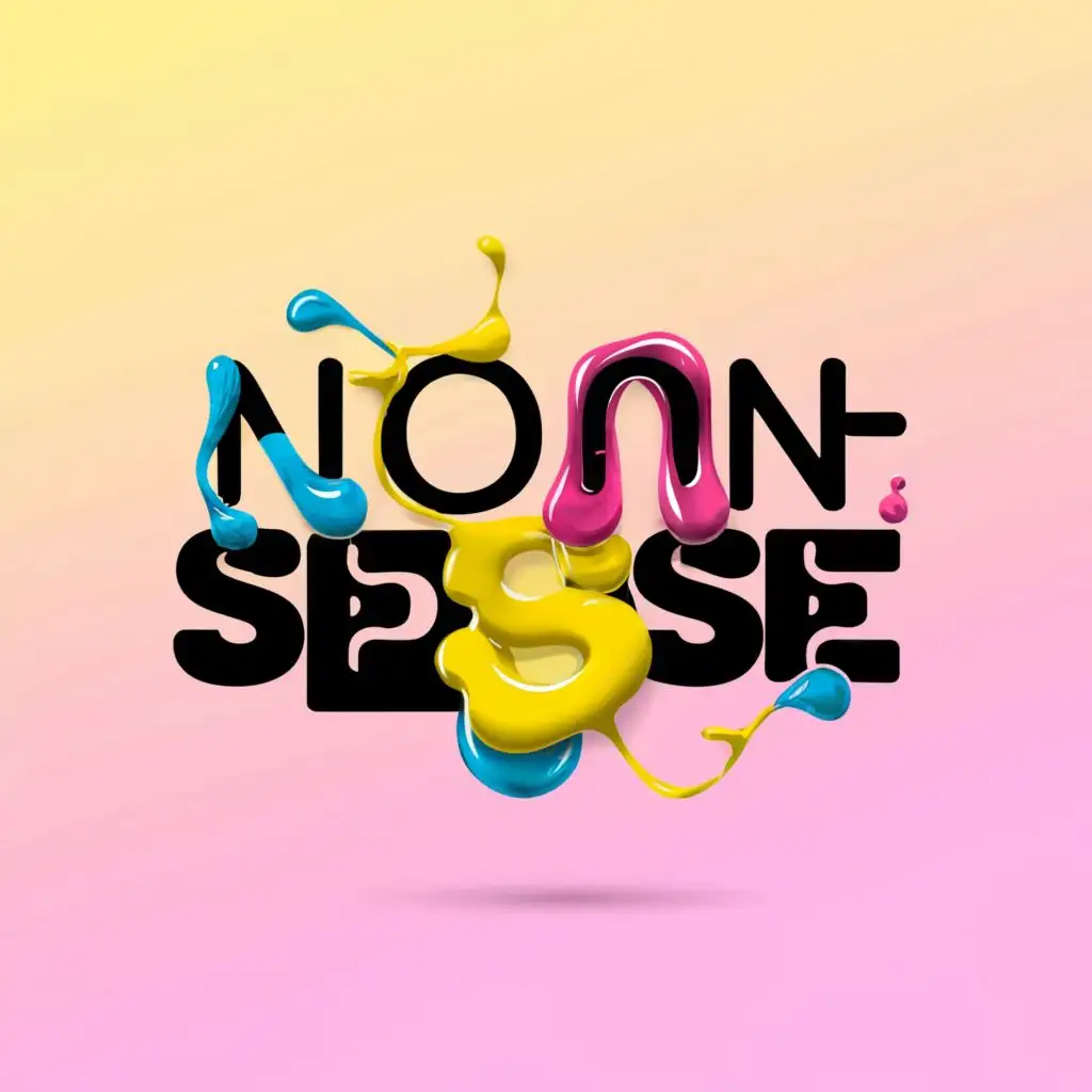 LOGO-Design-For-Nonsense-Playful-Typography-for-Events-Industry