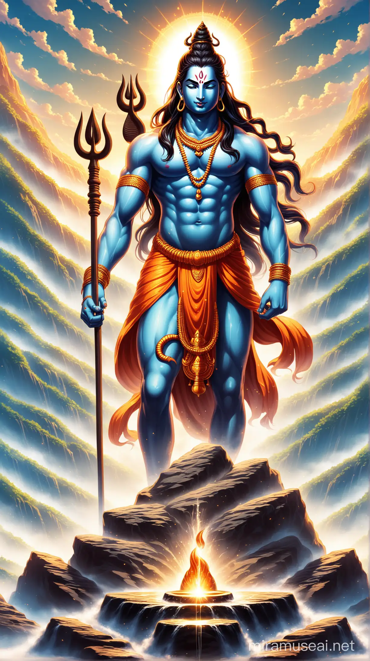 Majestic Lord Shiva Supreme Deity of Destruction