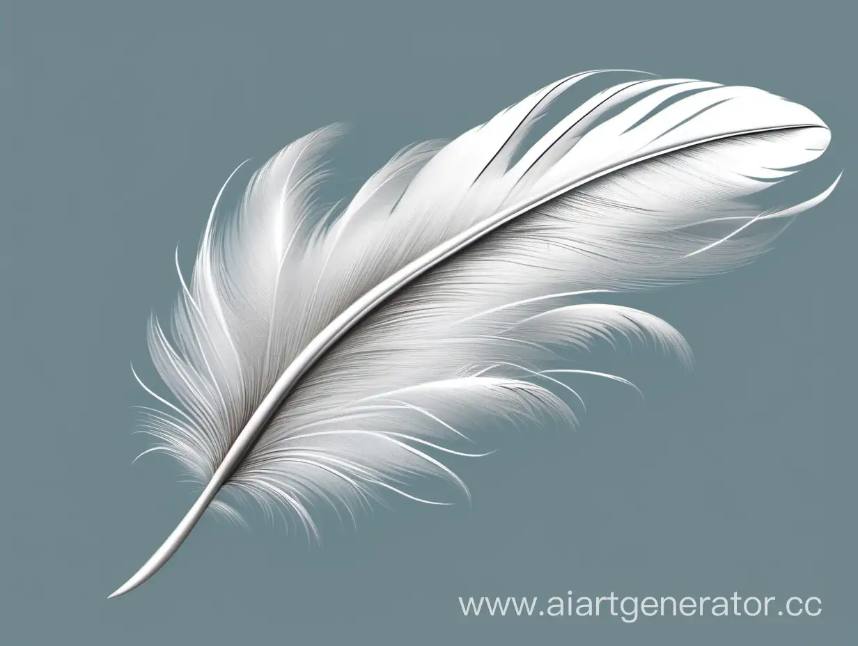 Ethereal-White-Feather-Floating-on-Air