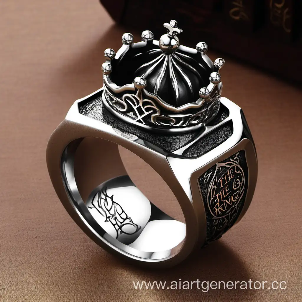 Fantasy-Crowned-Ring-in-Lord-of-the-Rings-Style