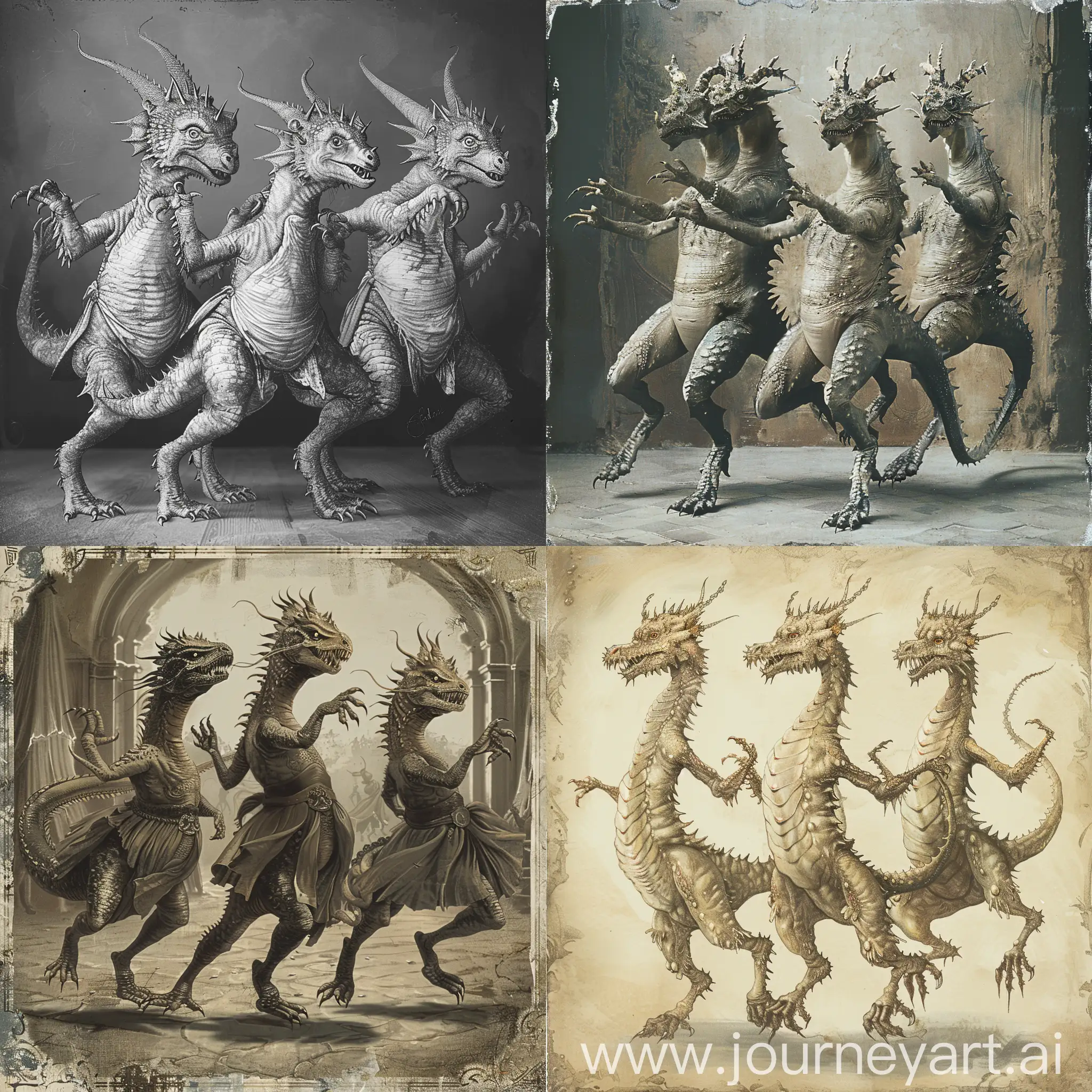 Formidable-ThreeHeaded-Dragon-Dancing-Gavotte
