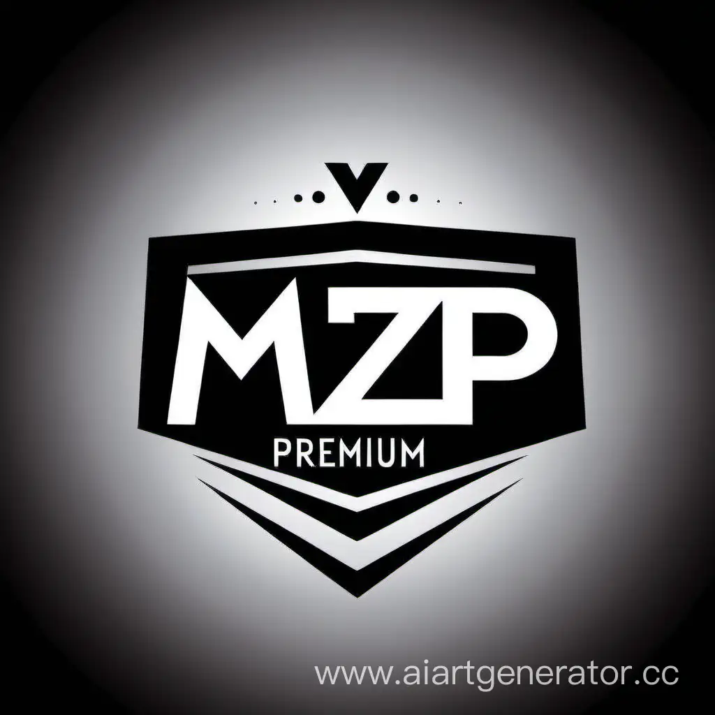 Colorful-MZP-PREMIUM-Logo-Design-on-Gradient-Background