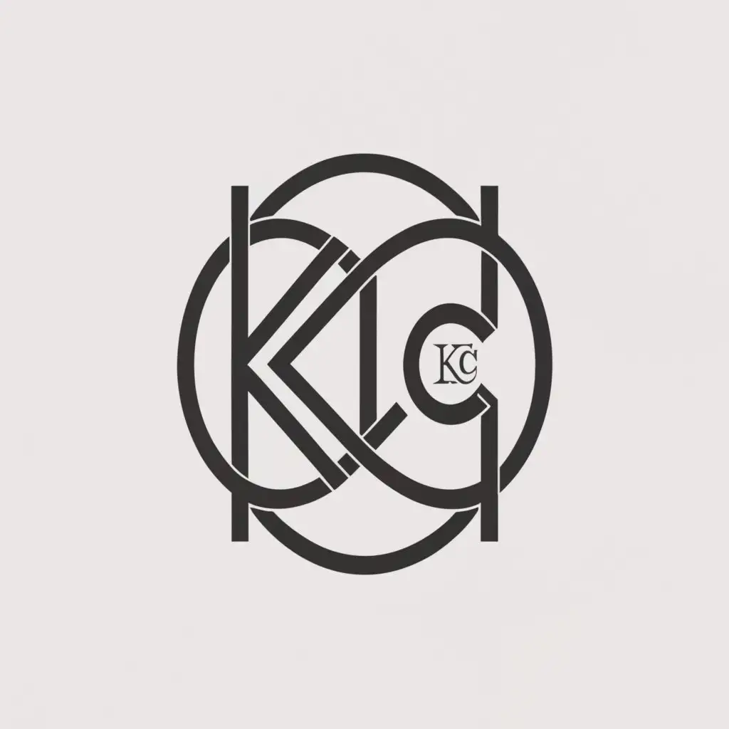 a logo design,with the text "KLC", main symbol:sacred geometry,Minimalistic,be used in Retail industry,clear background