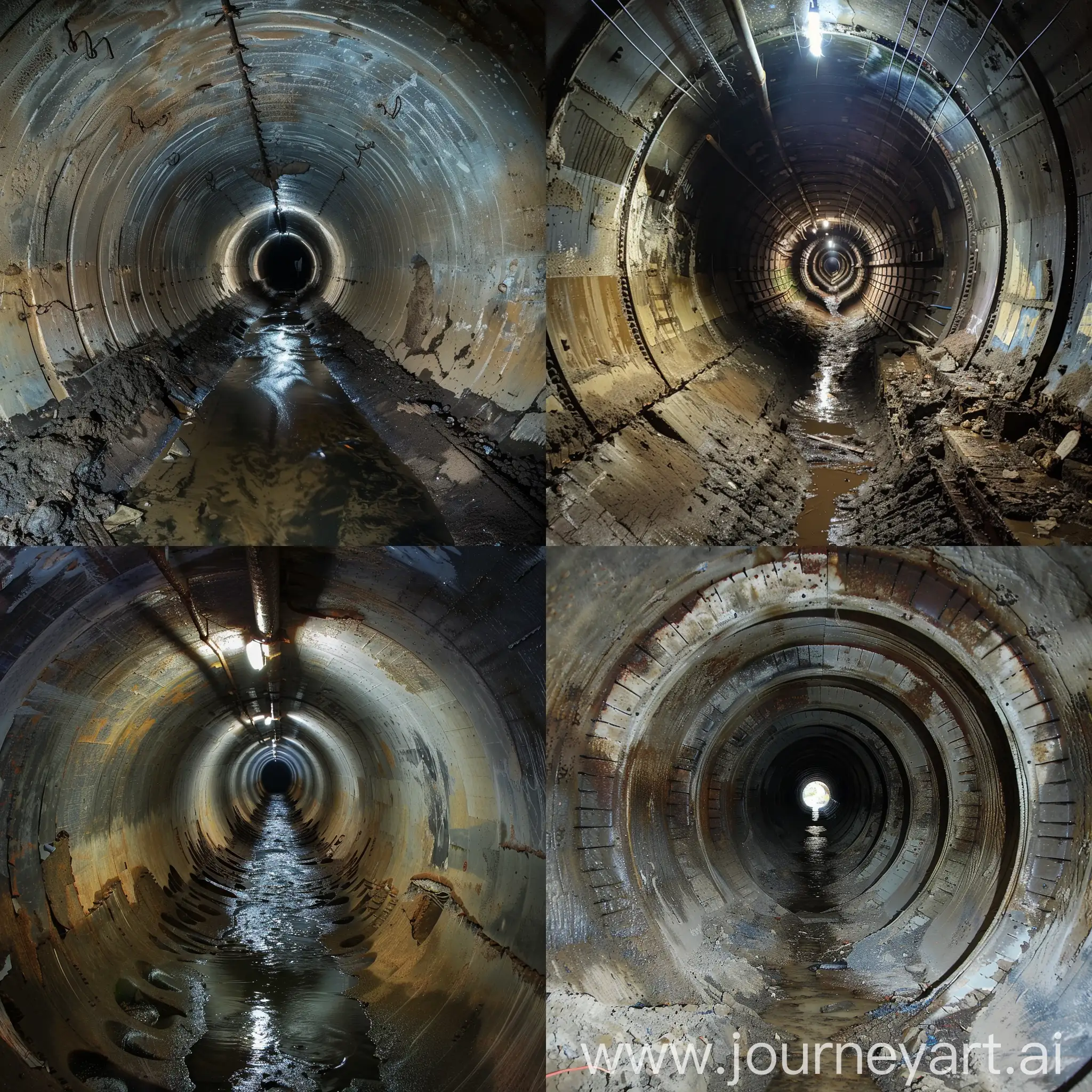 underground drain tunnel