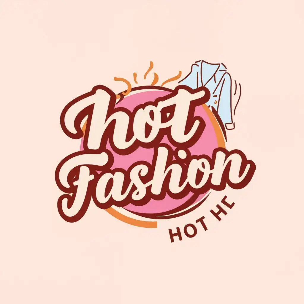logo, Hot clothes sale, with the text "Hantoto fashion", typography, be used in Internet industry
