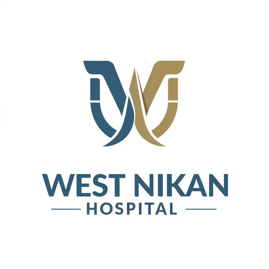 a logo design,with the text "West nikan hospital", main symbol:Hospital,Moderate,clear background