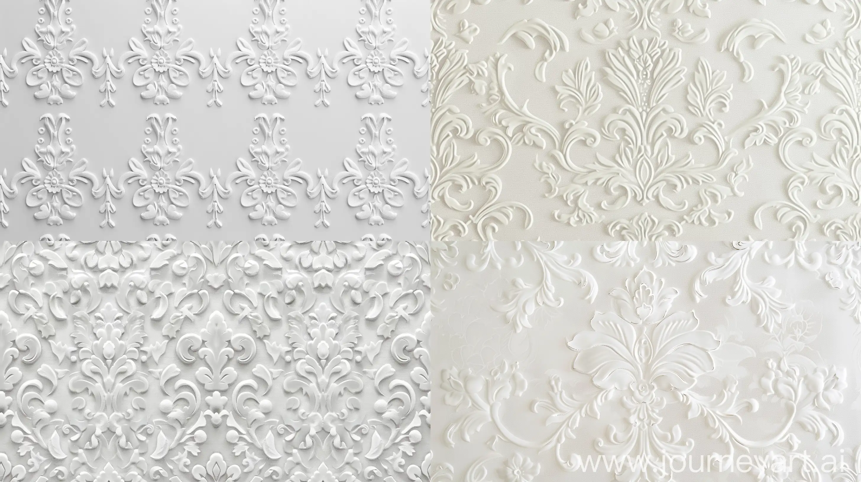 elegant white pattern --v 6 --style raw --ar 16:9