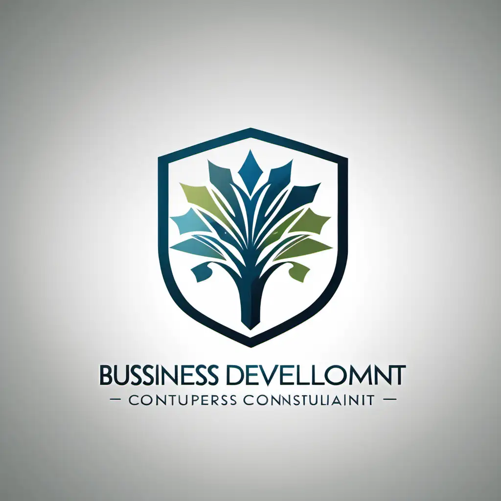 Dynamic Business Development Consultant Logo Design