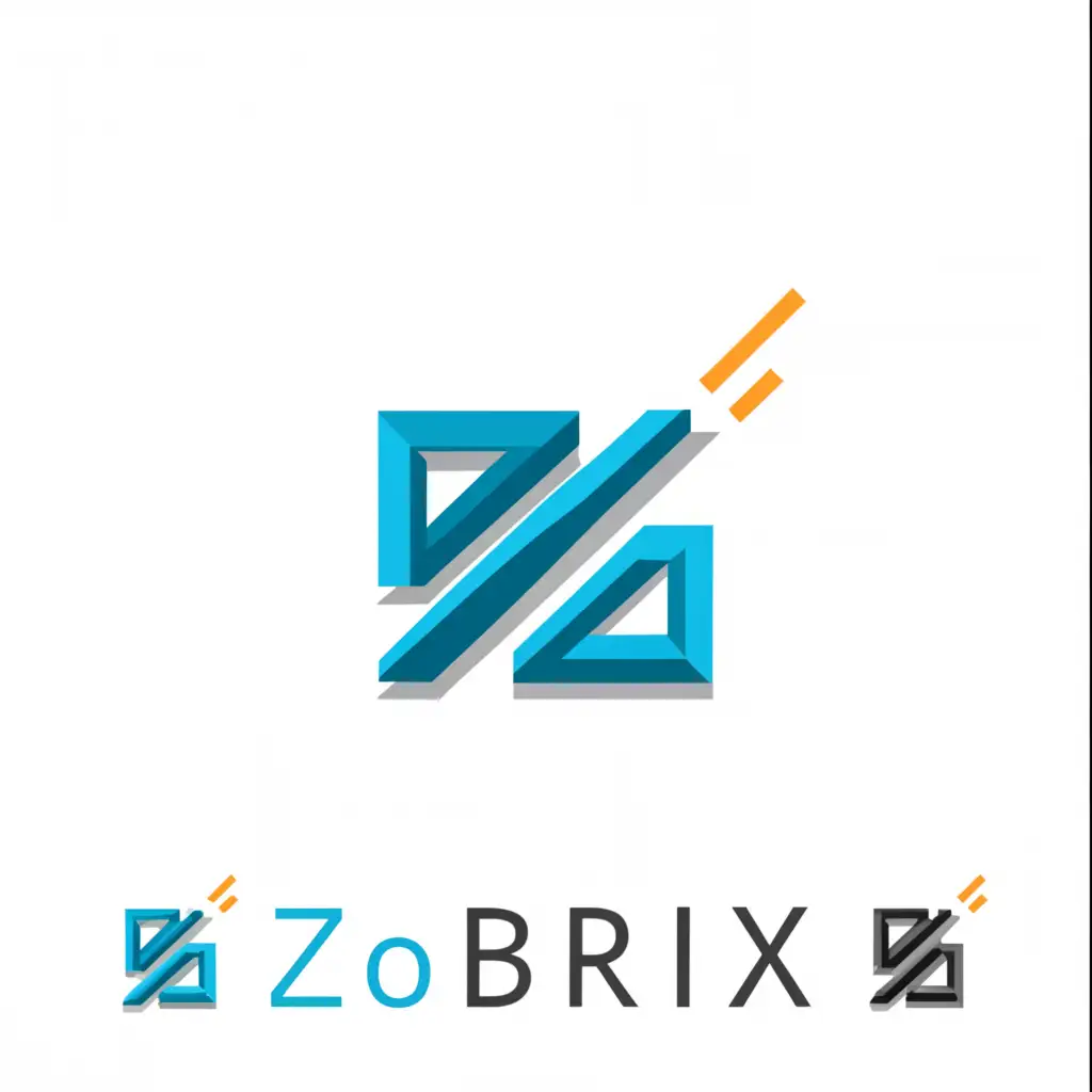 a logo design,with the text "Zobrix", main symbol:Zobrix,Minimalistic,clear background