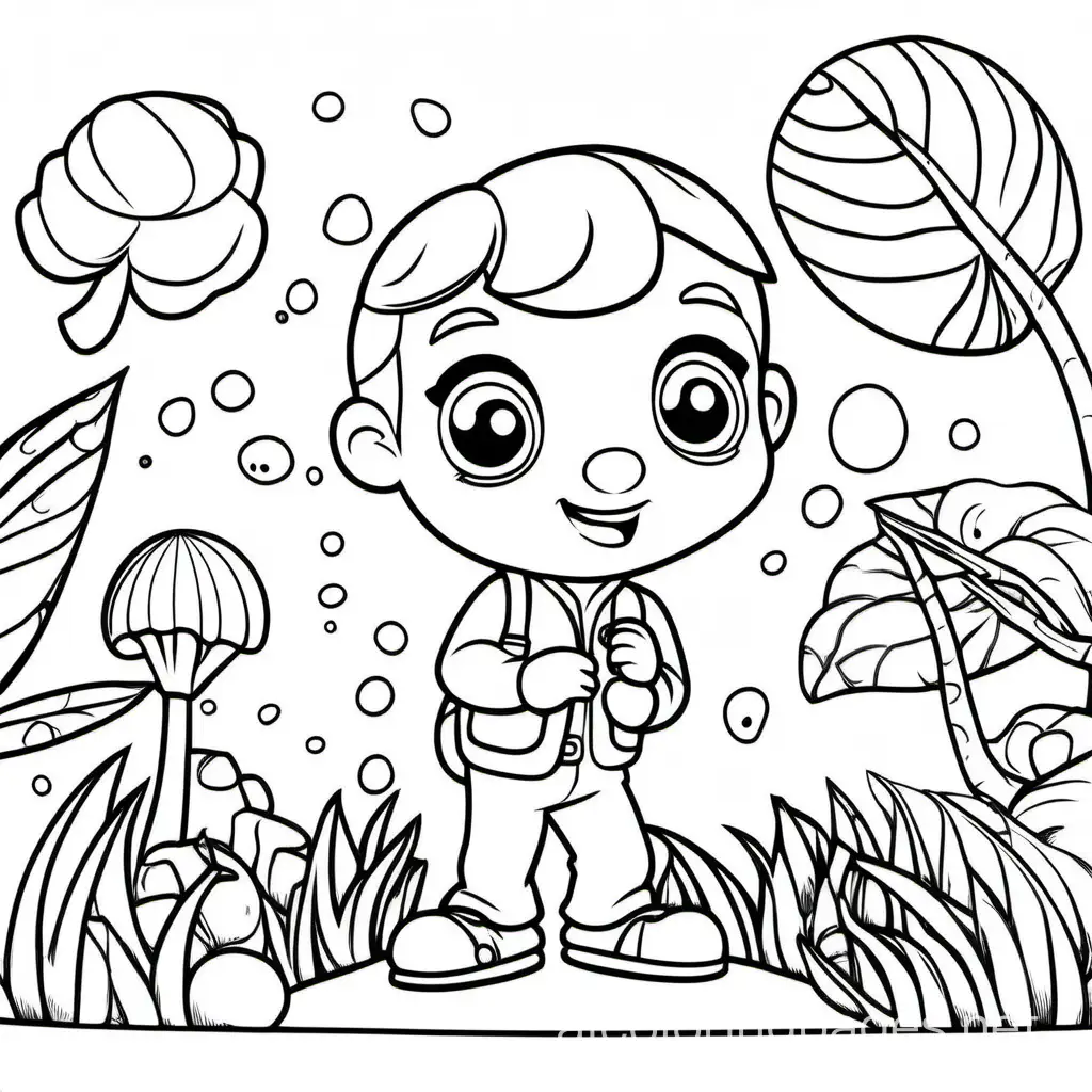 KidFriendly-Cocomelon-Themed-Coloring-Page-with-EasytoColor-Line-Art-on-White-Background