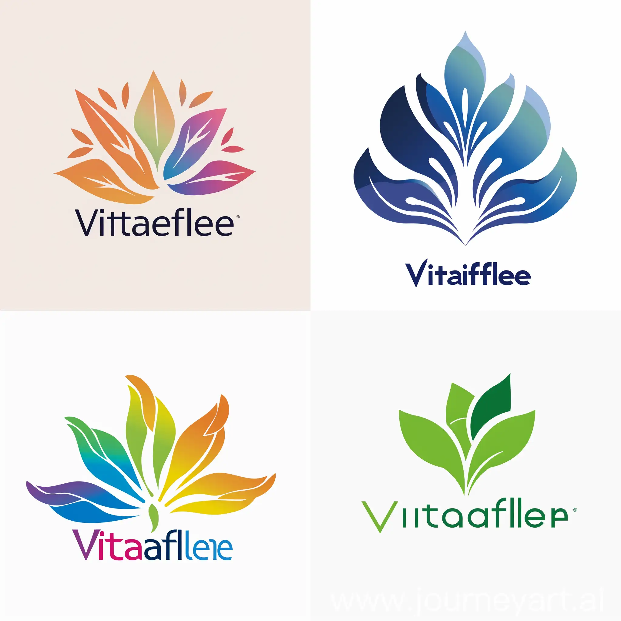 Vibrant-Vitafleur-Logo-with-74463-Elements
