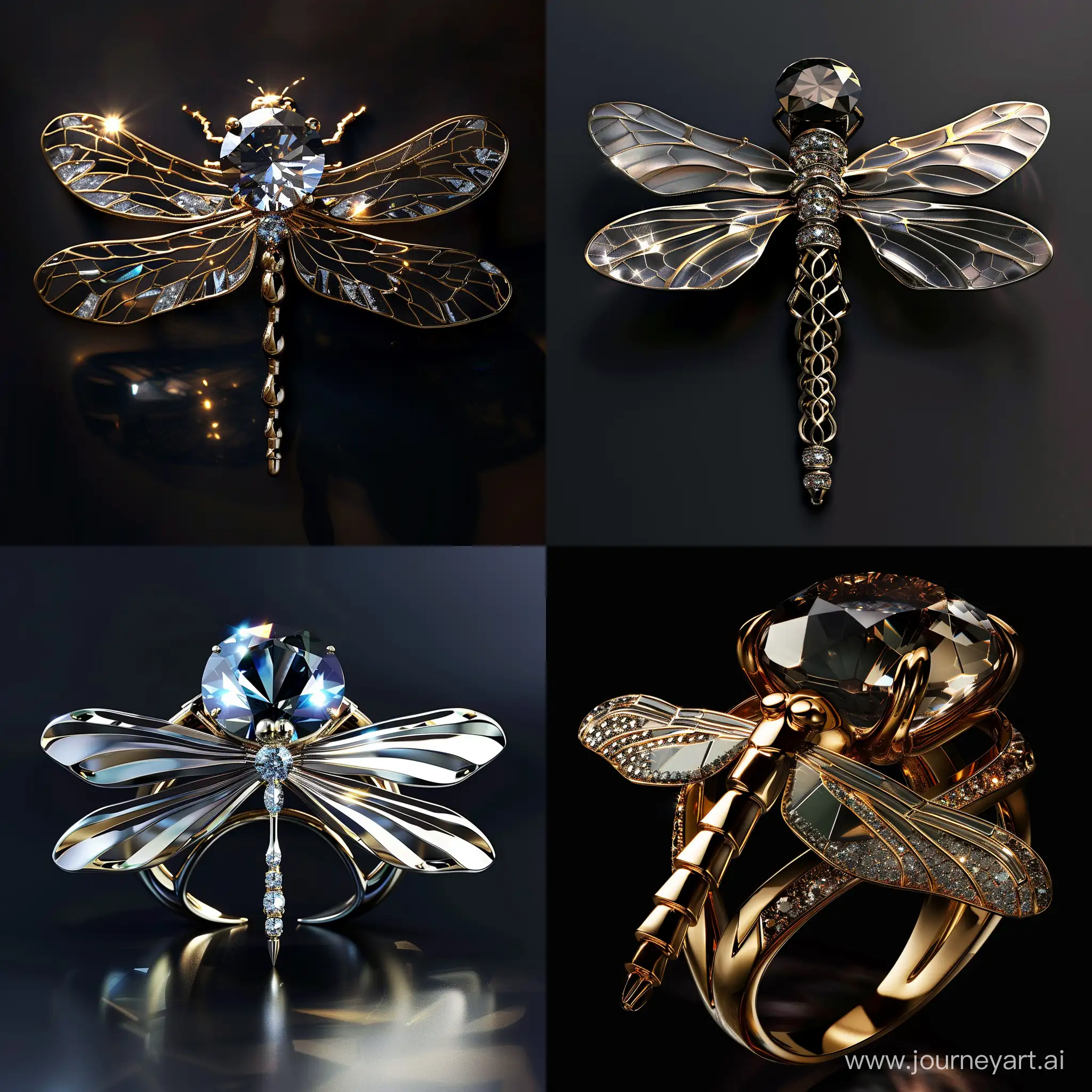 Exquisite-Large-Dragonfly-Jewelry-Setting-in-Modern-Art-Deco-Style