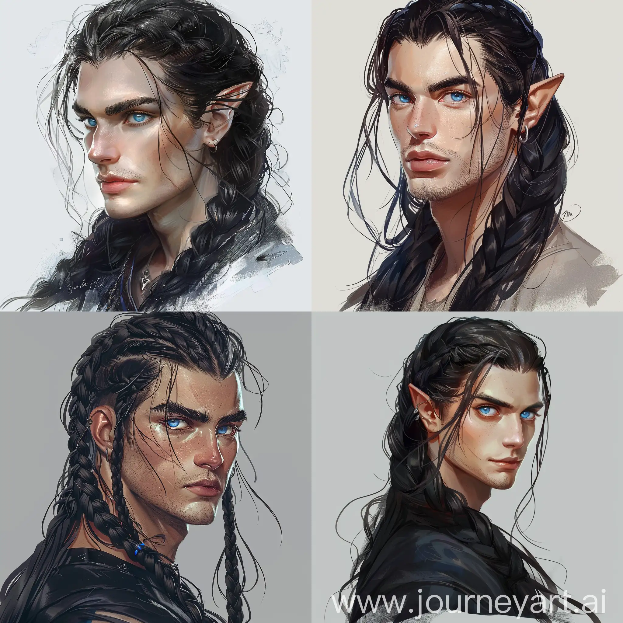 Handsome-Viking-Man-with-Piercing-Blue-Eyes-and-Braided-Hair-Portrait