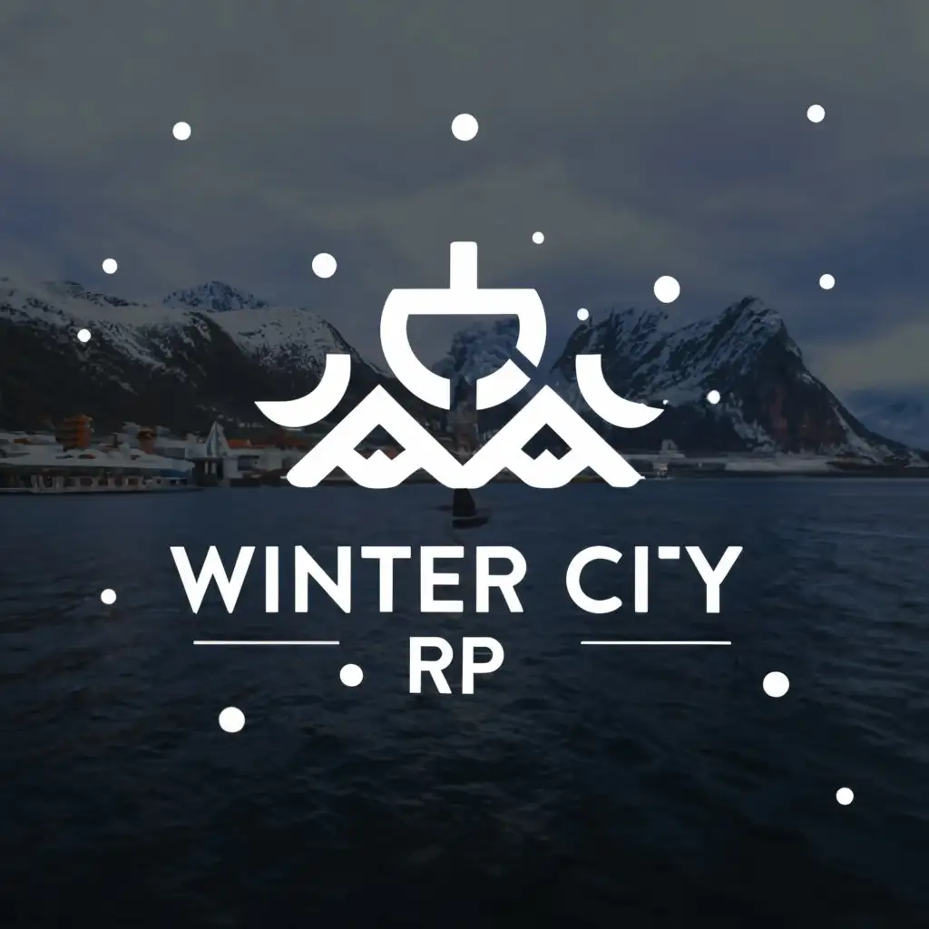 a logo design,with the text "Winter City rp", main symbol:norway,Moderate,clear background