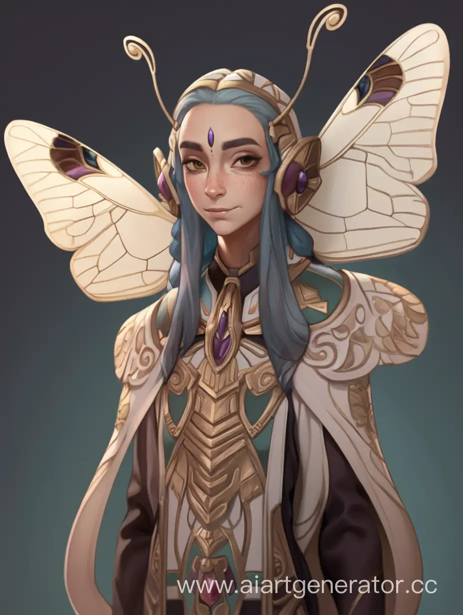 humanization of the moth