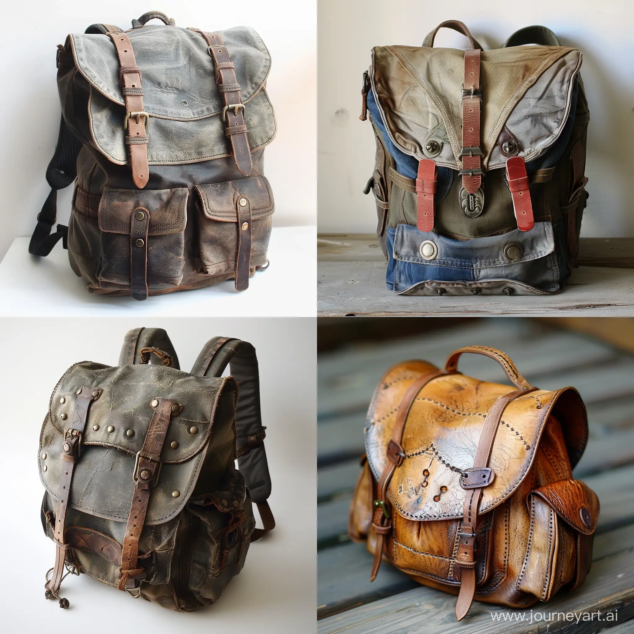 Vintage-Handmade-Backpack-Design