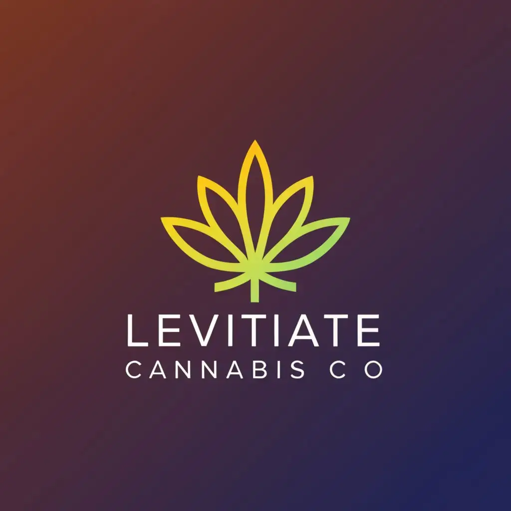a logo design,with the text "Levitate Cannabis Co.", main symbol:What is the name of your company? Levitate Cannabis Co.
What information should successful freelancers include in their application? Experience
How soon do you need your project completed? ASAP
,Moderate,clear background
