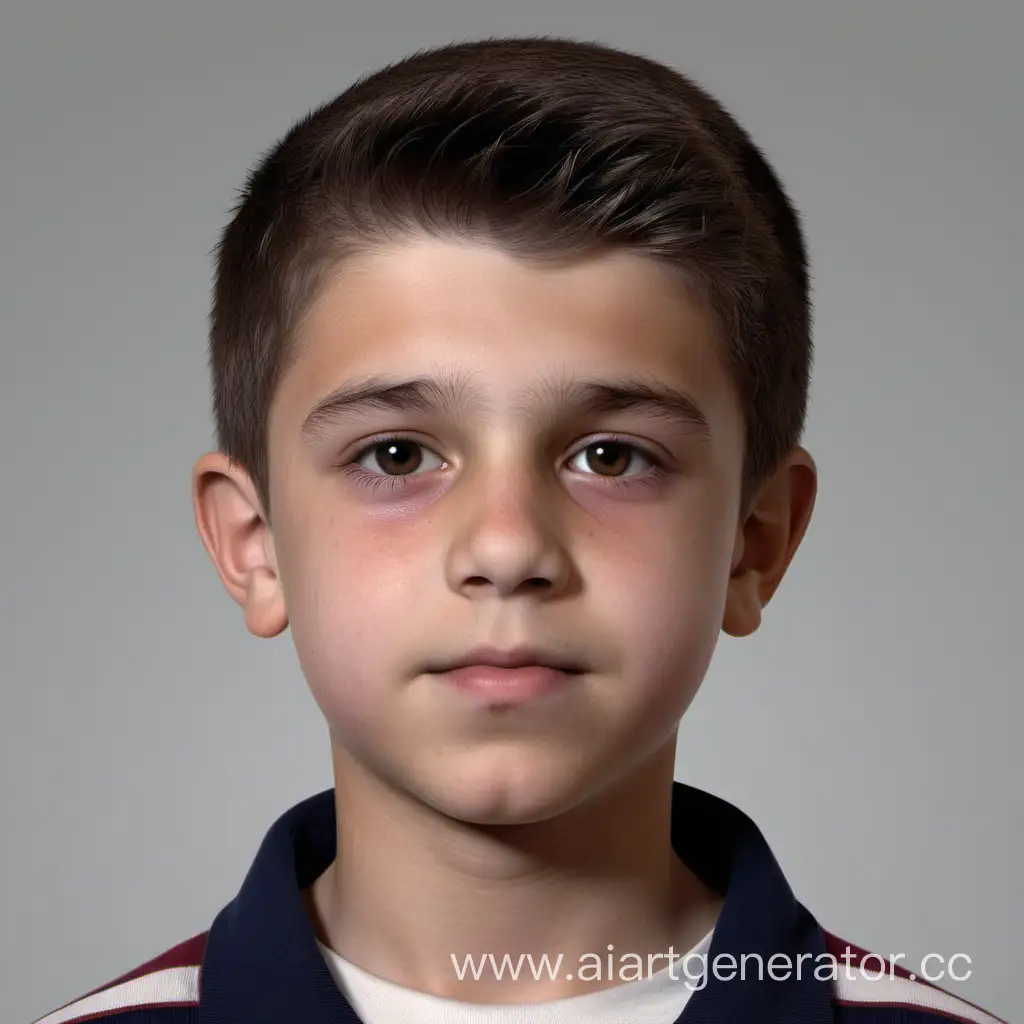 Сгенерируй изображение мальчика 14 лет