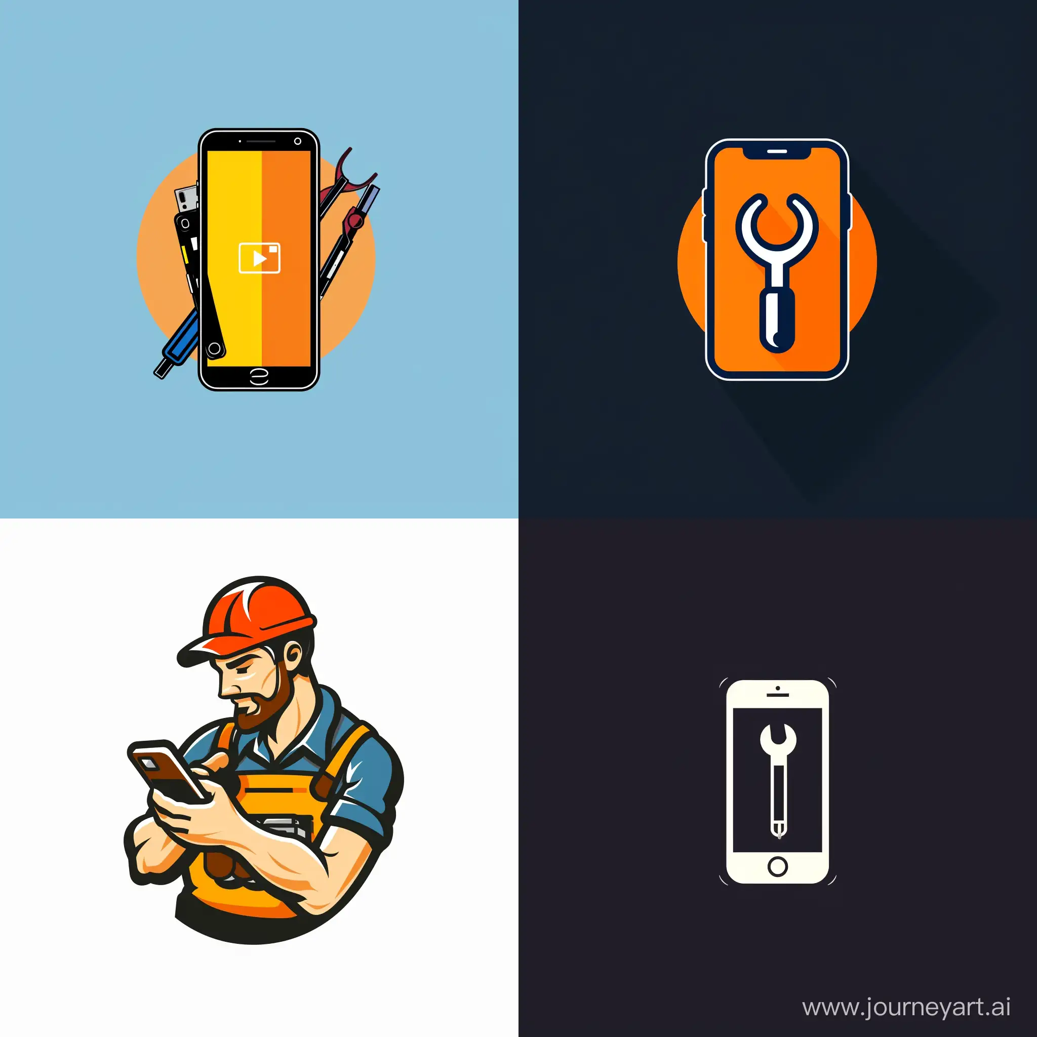 Expert-Mobile-Phone-Repair-Logo-with-Sleek-Design