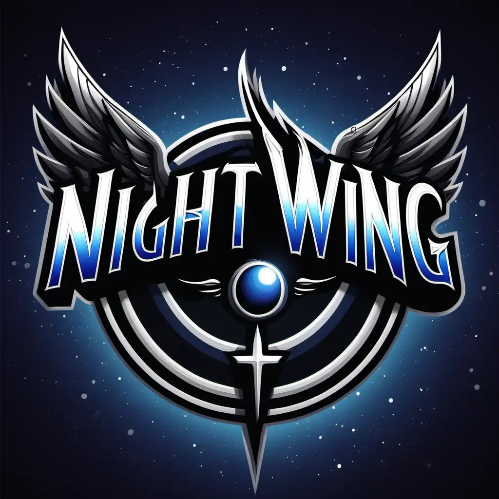 night wing, logo -v 5