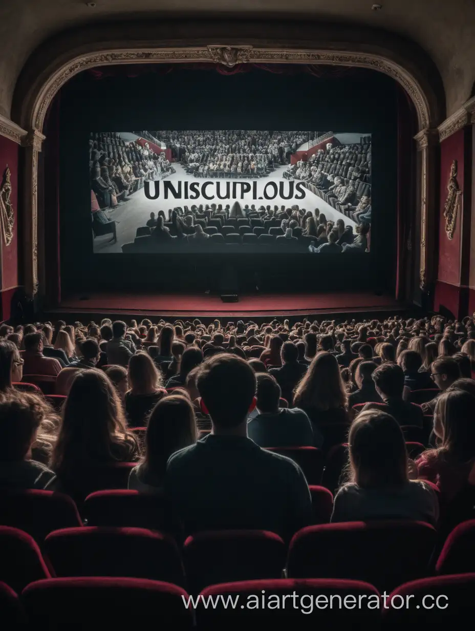 Unscrupulous-Cinema-Crowd-Audience-Views-Provocative-Screen