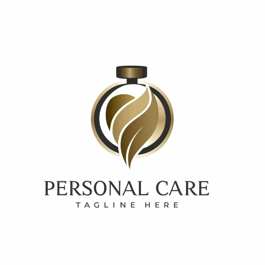 a logo design,with the text "Personal Care", main symbol:Perfume,complex,be used in Beauty Spa industry,clear background