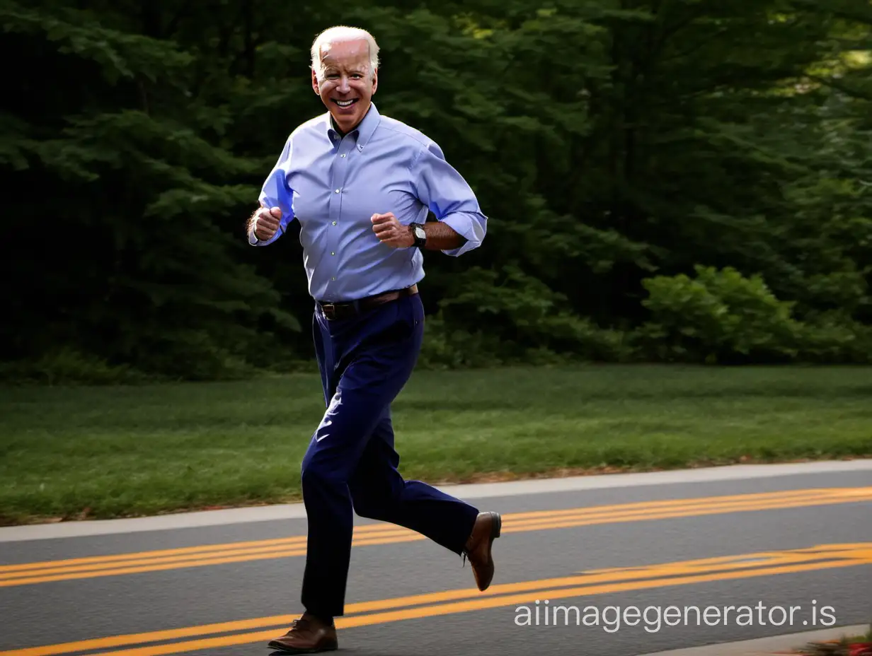 Joe Biden running