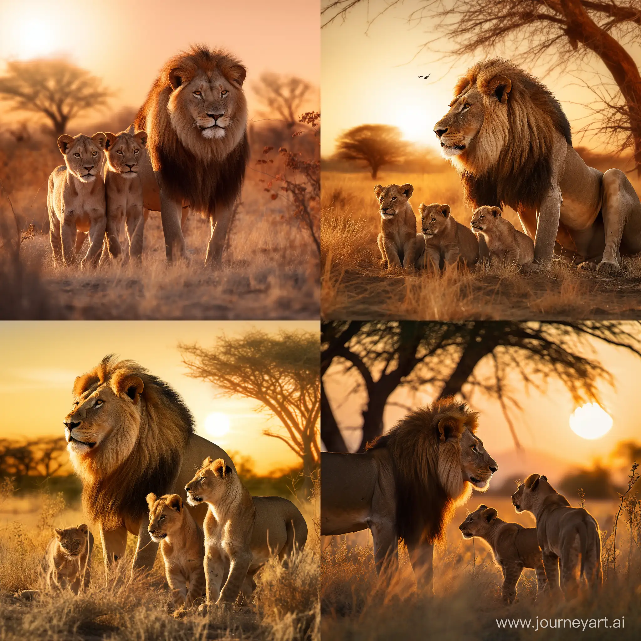 African-Lion-Family-Sunset-Majestic-Wildlife-Documentary