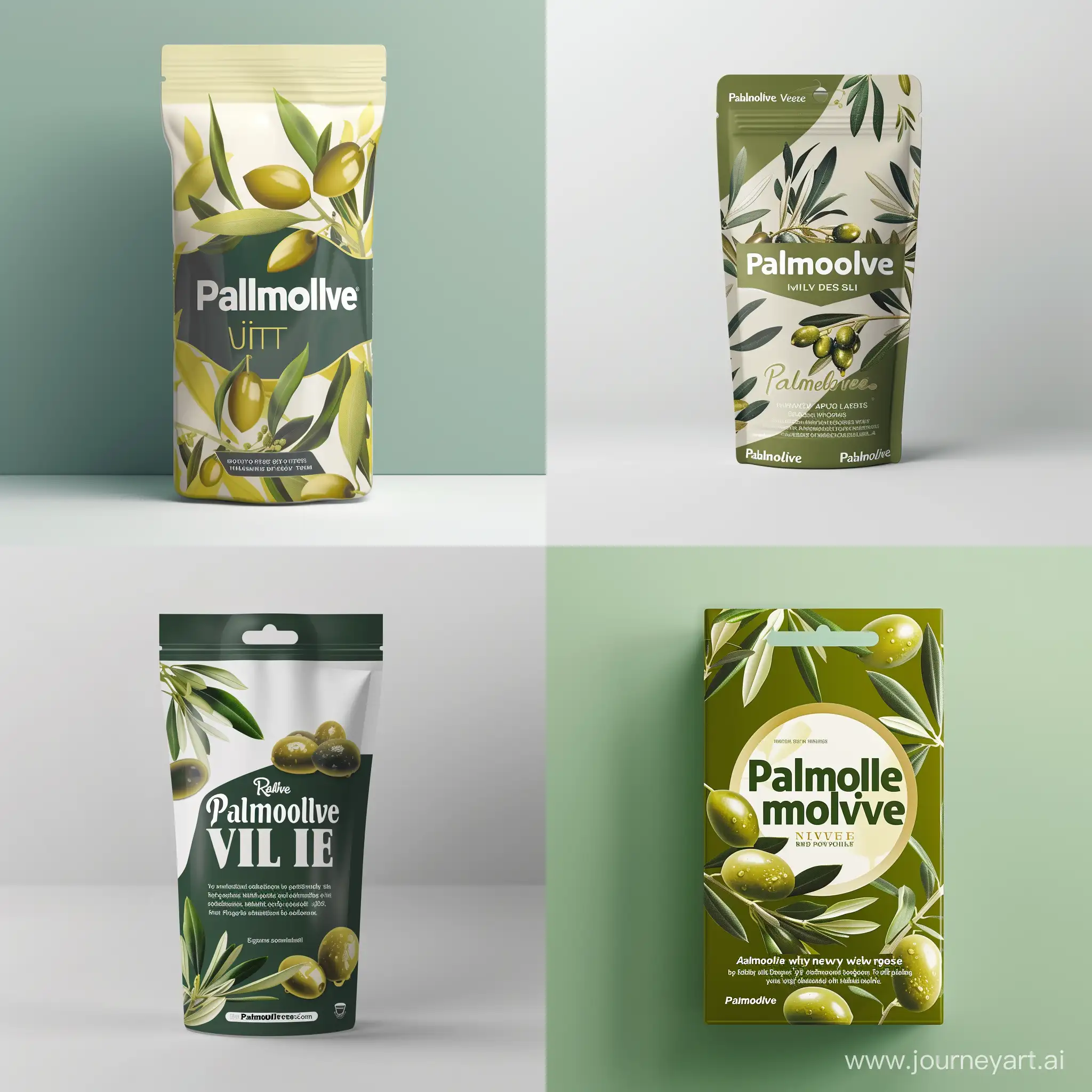 Refreshing-Palmolive-Olive-Shower-Gel-Packaging-Design