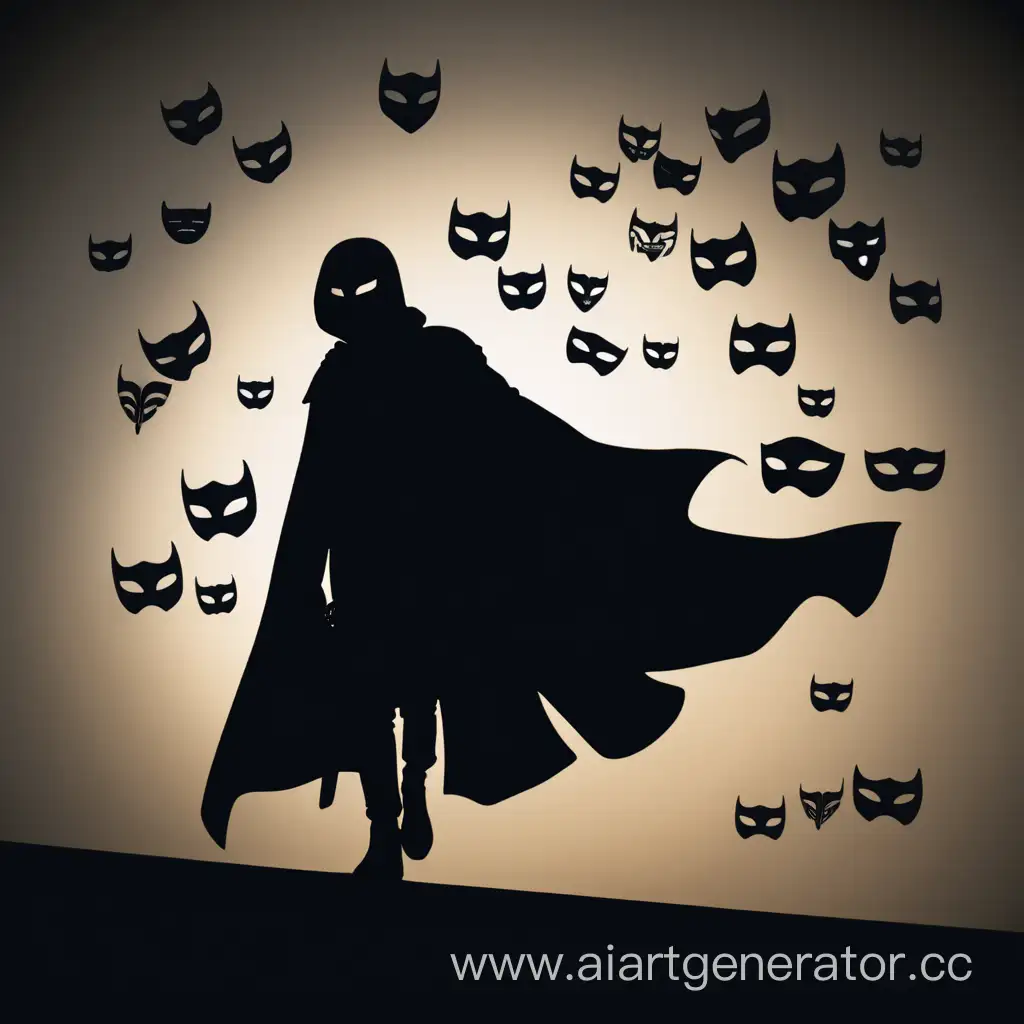 Mysterious-Silhouette-in-a-Cloak-Amidst-Floating-Masks